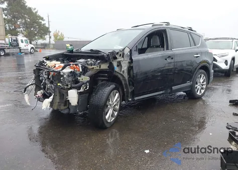 2016 Toyota Rav4 Hybrid Limited z USA, uszkodzony, nr VIN JTMDJREV6GD039220